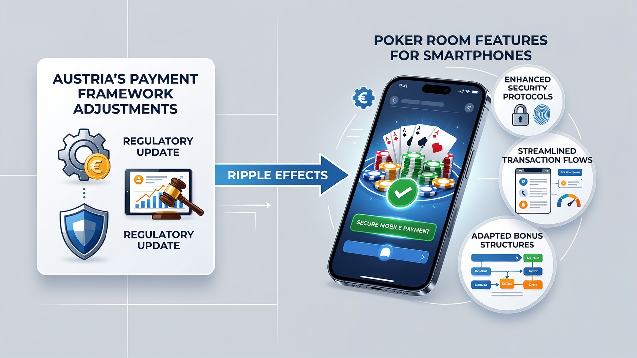 Smartphone poker interface updates following Austria payment changes